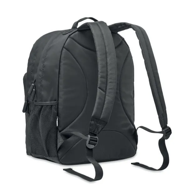 VALLEY BACKPACK 300D RPET ruksak za laptop, 15" Crna
