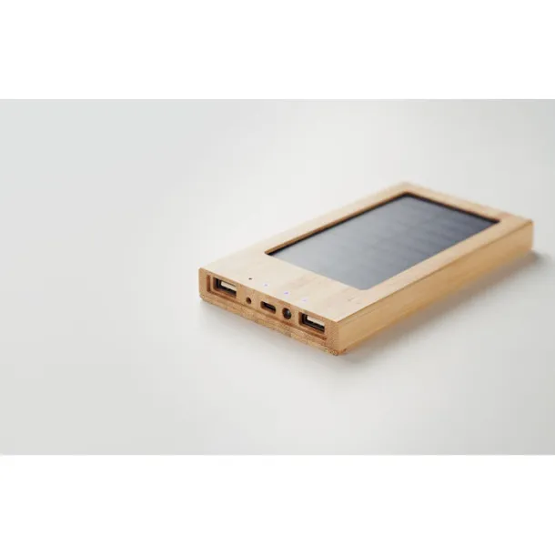 ARENA SOLAR Solar power bank 4000 mAh Wood