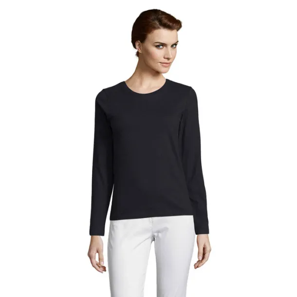 IMPERIAL LSL WOMEN ženska majica dugih rukava -190g deep black