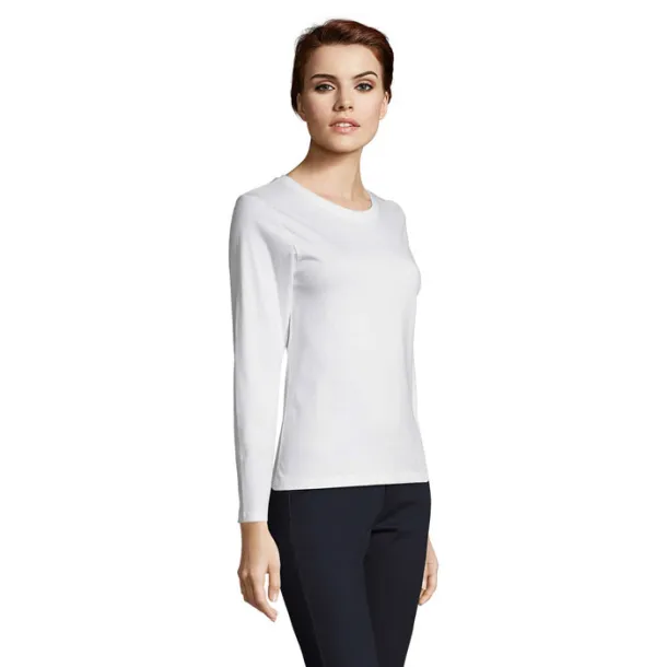 IMPERIAL LSL WOMEN ženska majica dugih rukava -190g Bijela