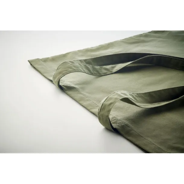 ZIMDE COLOUR Organic cotton shopping bag, 140 g/m² Green