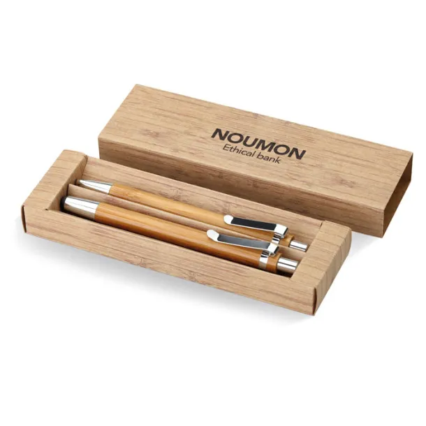 BAMBOOSET set olovaka od bambusa Drvo