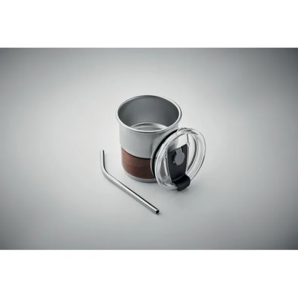 MATE Single wall tumbler 260 ml Matt Silver