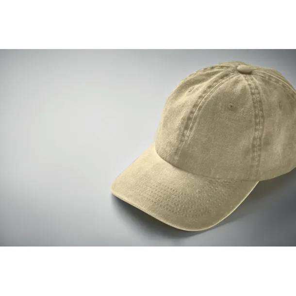 BEAU 6 panel baseball cap 265 gr/m² Army Green