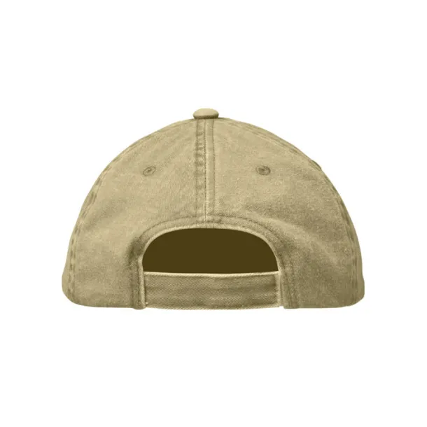 BEAU 6 panel baseball cap 265 gr/m² Army Green
