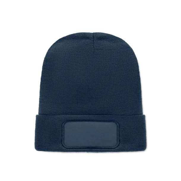 CAPNIT Unisex beanie RPET polyester French navy