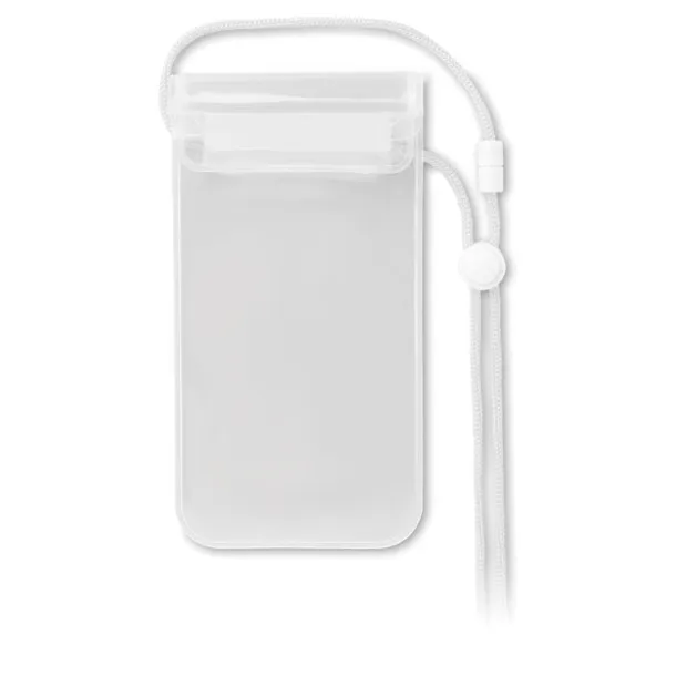 COLOURPOUCH vodootporna futrola za mobitel Prozirno bijela