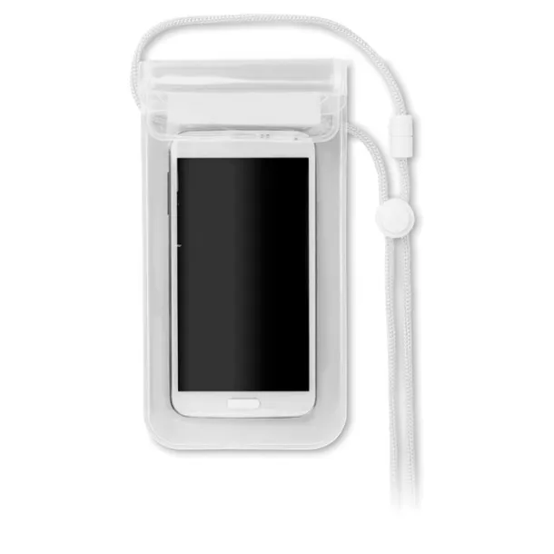 COLOURPOUCH vodootporna futrola za mobitel Prozirno bijela