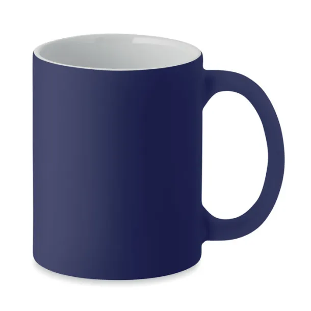 DUBLIN COLOUR Matt coloured mug 300 ml French navy