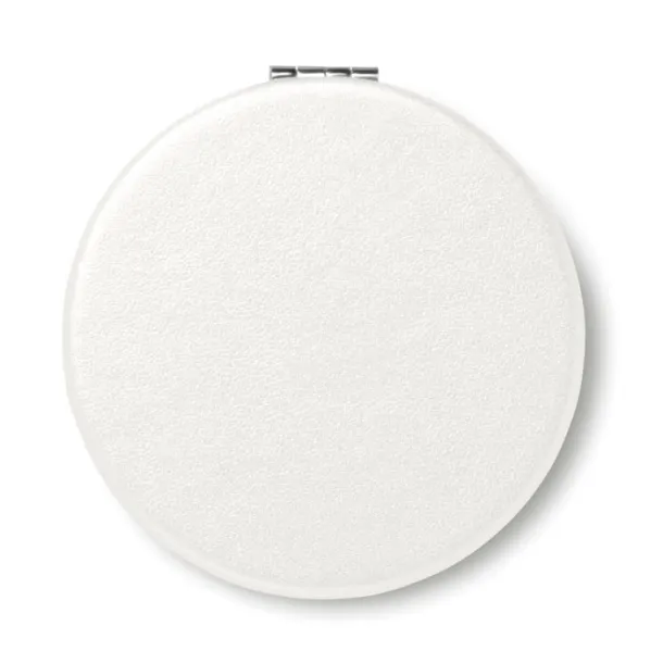 GLOW ROUND Round PU mirror White