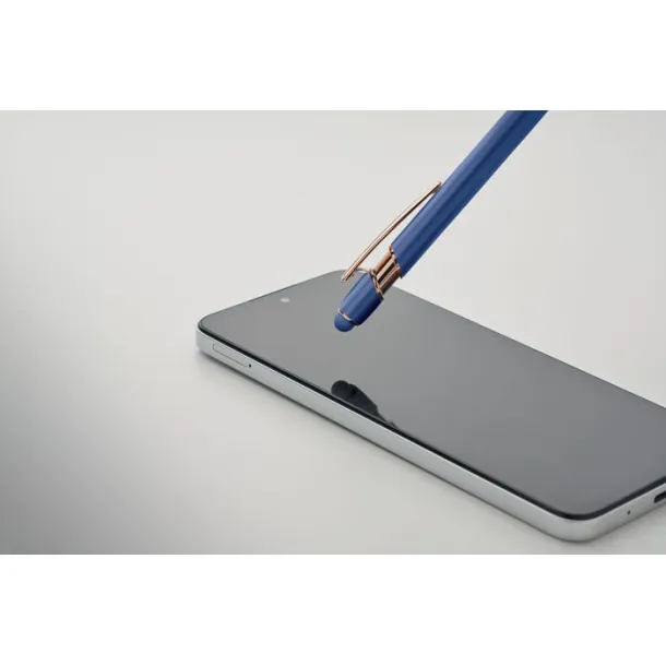 SCRIBBLE Recycled aluminium pen Blue