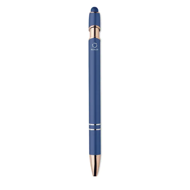 SCRIBBLE Recycled aluminium pen Blue