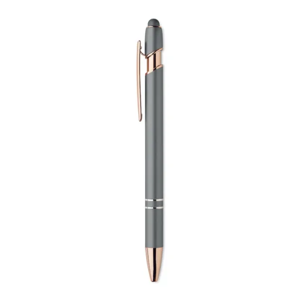 SCRIBBLE Recycled aluminium pen Stone Grey
