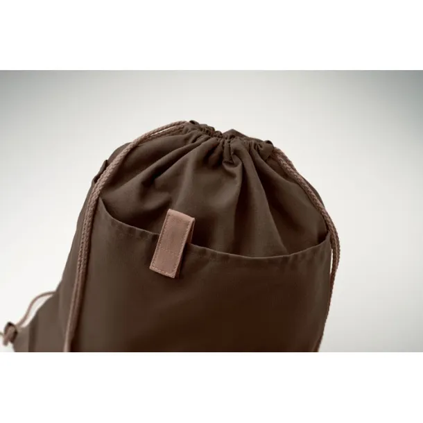 PANDA BAG Recycled cotton drawstring bag Earth