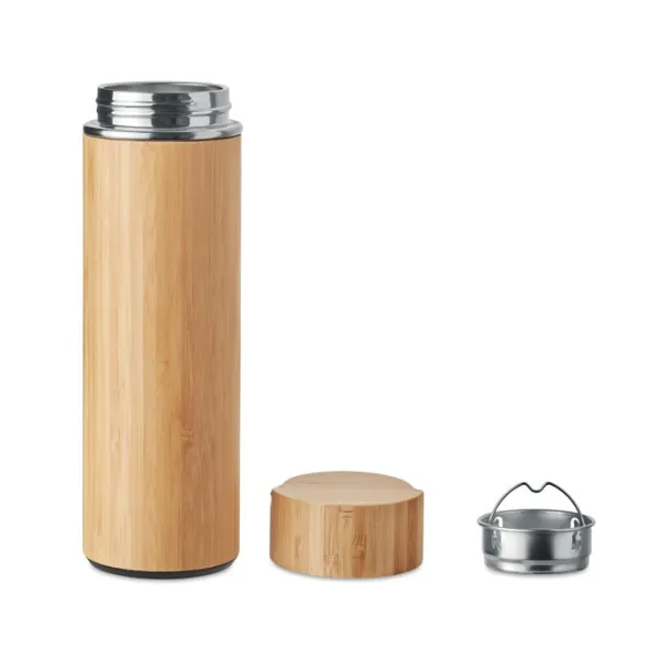 TAMPERE Double wall flask 480 ml Wood