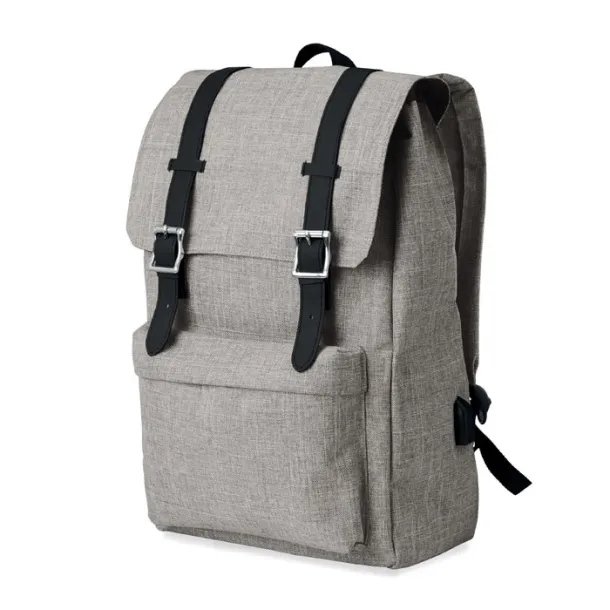 RIGA laptop ruksak, 15" Siva