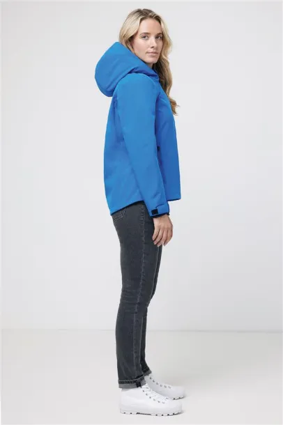  Iqoniq Makalu women recycled polyester soft shell jacket - iqoniq blue 