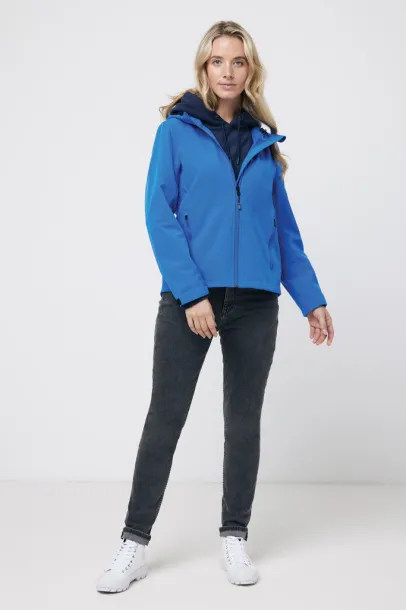  Iqoniq Makalu ženska softshell jakna od recikliranog poliestera - iqoniq blue 