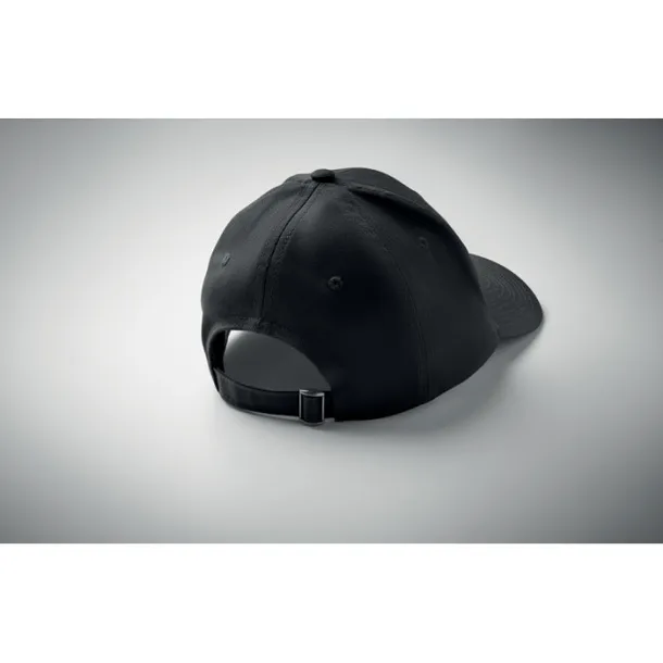 BAHAMAS 6 panel cotton baseball cap Black