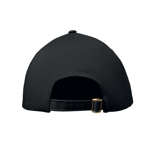 BAHAMAS 6 panel cotton baseball cap Black