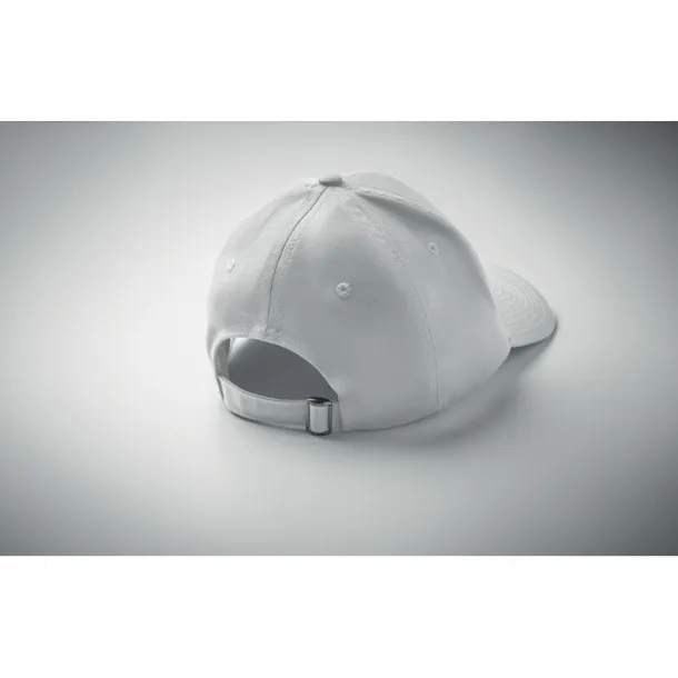 BAHAMAS 6 panel cotton baseball cap White