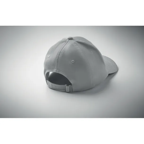 BAHAMAS 6 panel cotton baseball cap Silver