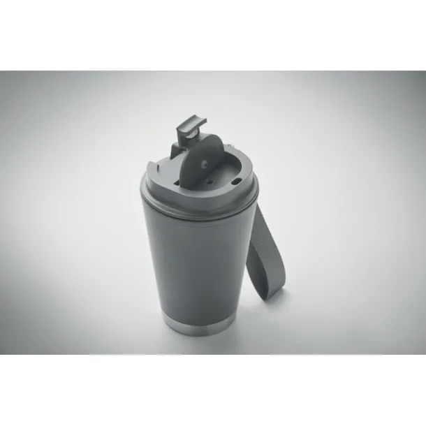 TOPIZ Double wall tumbler 300ml Stone Grey