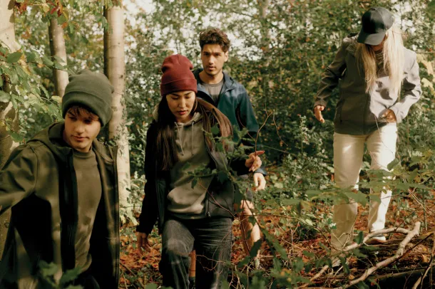  Iqoniq Makalu women recycled polyester soft shell jacket - iqoniq vulcano heather grey