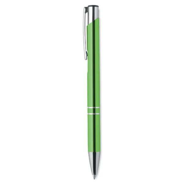 BERN Push button pen with black ink Lime