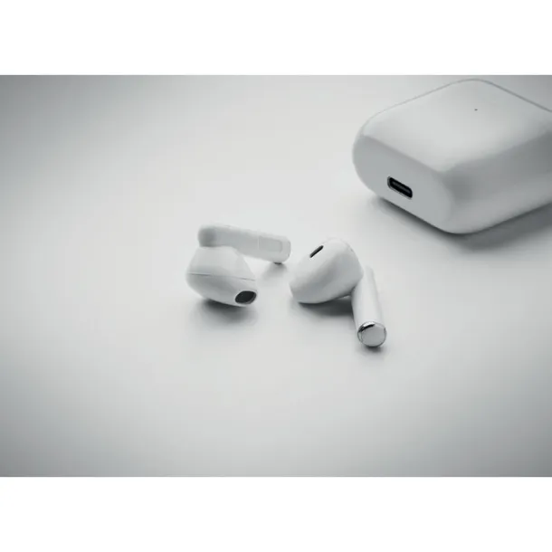 ORETA TWS earbuds with charging base White