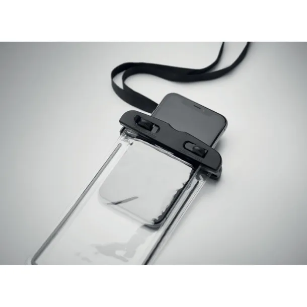 SMAG LARGE Waterproof smartphone pouch Black