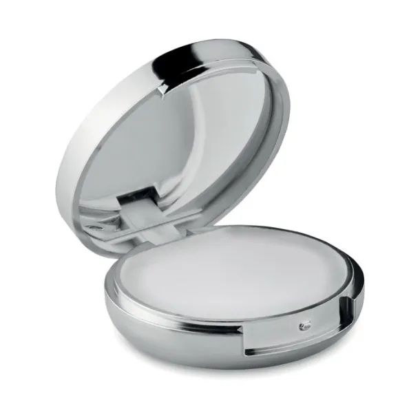 DUO MIRROR balzam za usne s ogledalom Shiny Silver