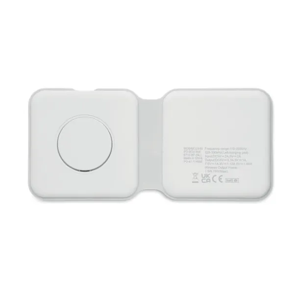 FLIP 2 in 1 foldable charger 15W White