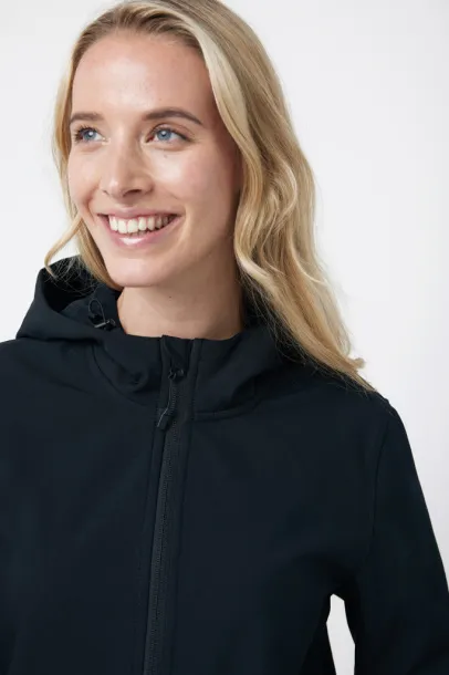  Iqoniq Makalu women recycled polyester soft shell jacket - iqoniq Black 