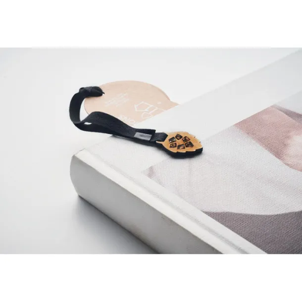 GROWBOOKMARK™ Pine tree bookmark Beige