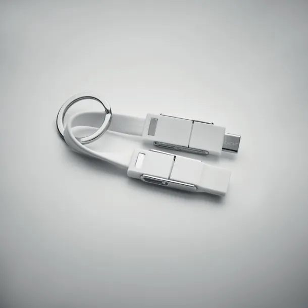 KEY C keying with 4 in 1 cable White