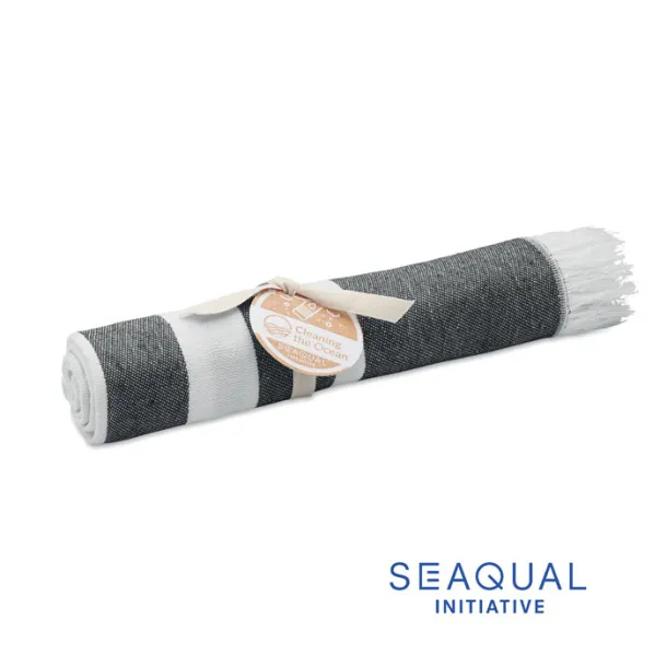 WAVE SEAQUAL® hamam ručnik 100x170 Siva