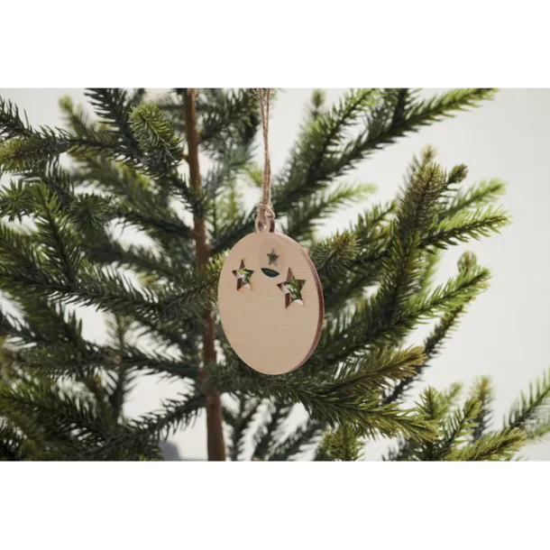 ROSEED Wooden bauble shape hanger Wood
