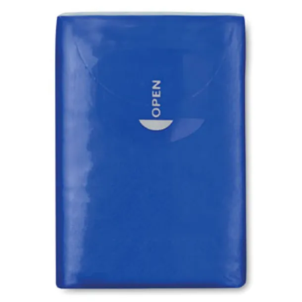 SNEEZIE Mini tissues in packet Royal blue