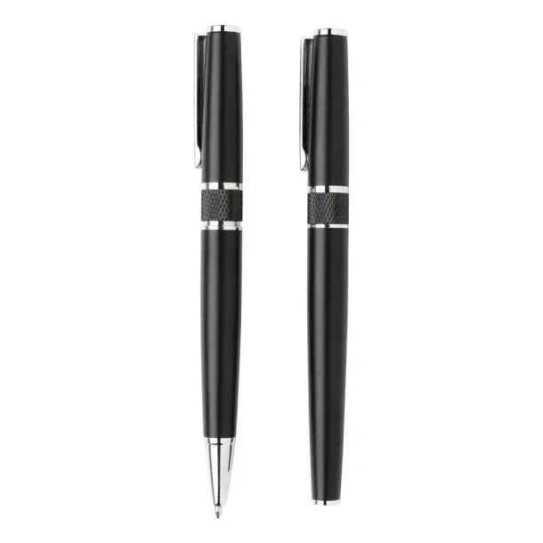  Swiss Peak executive deluxe pen set - Swiss Peak Black 