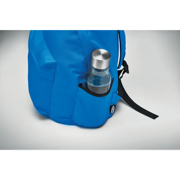 BAPAL+ 600D RPET polyester backpack Royal blue