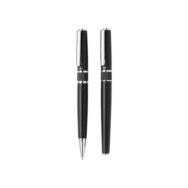  Swiss Peak executive deluxe pen set - Swiss Peak Black 