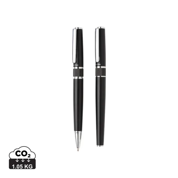  Swiss Peak executive deluxe pen set - Swiss Peak Black 