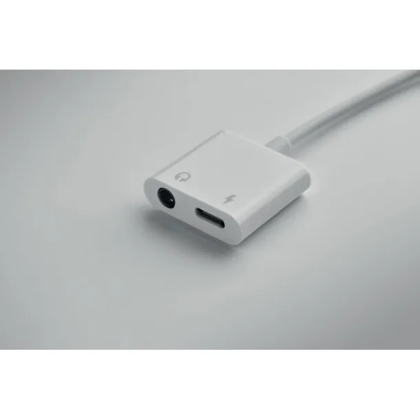 KOENET ABS jack audio splitter type C White