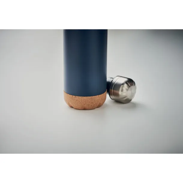 ASPEN CORK Double wall bottle 600 ml French navy
