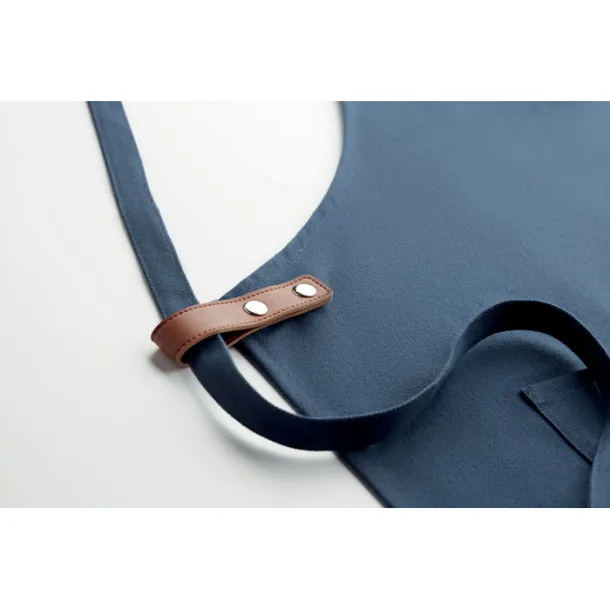 NAGPUR COLOUR Organic cotton apron 340 gr/m² Blue