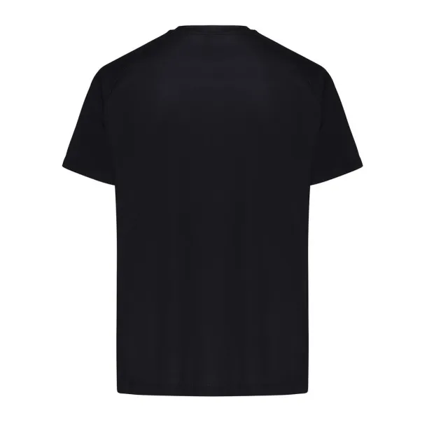  Iqoniq Tikal unisex quick dry sportska majica od recikliranog poliestera, 150 g/m2 - iqoniq Crna
