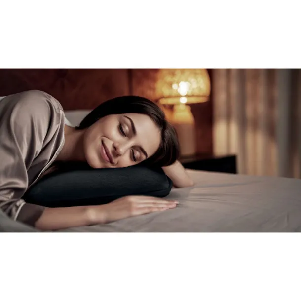 COZY 2 in 1 travel blanket set Black