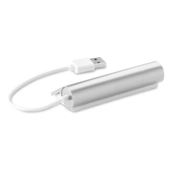 ALUHUB 4 port USB hub Matt Silver