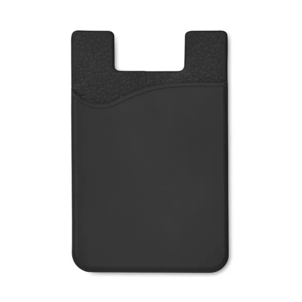SILICARD Silicone cardholder Black